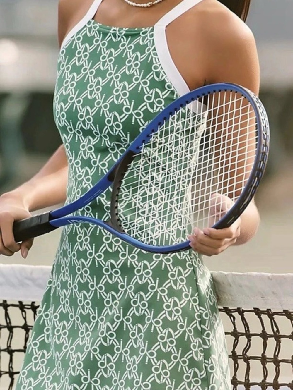 Daily Practice Crossback Mini Dress in Waypoint